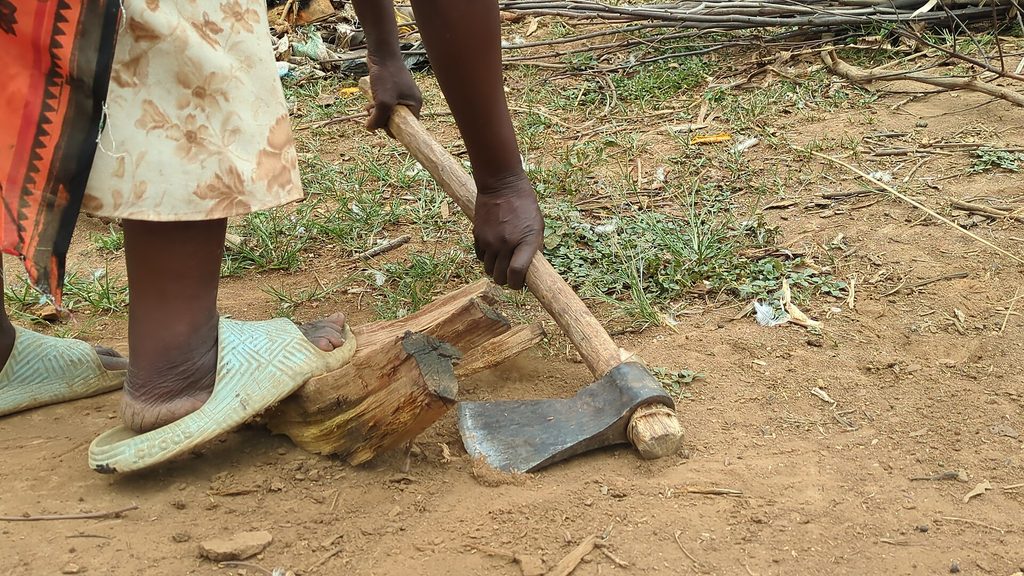 Uses of an axe