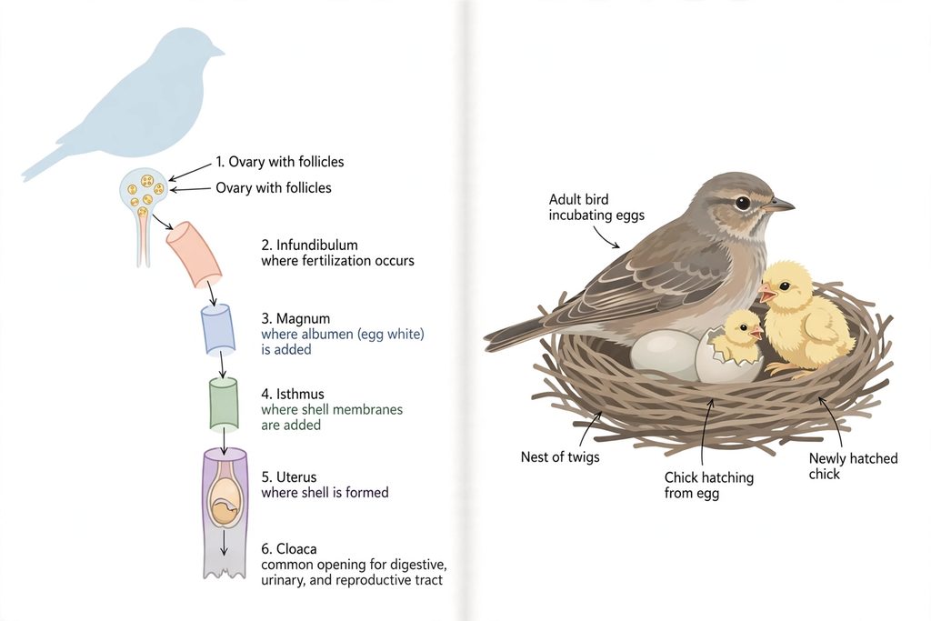 Reproduction in Birds: Mating, Fertilization